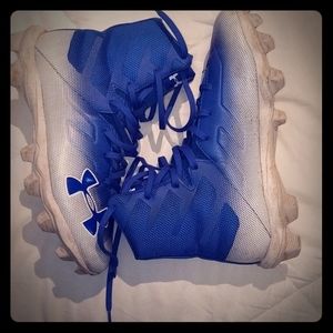 Under armor kids football cleats